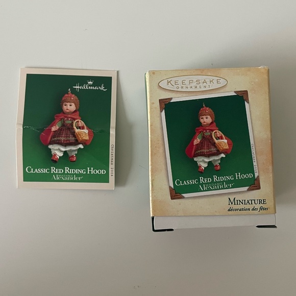 Hallmark Keepsake Ornament - Madame Alexander Classic Red Riding Hood - Picture 5 of 6